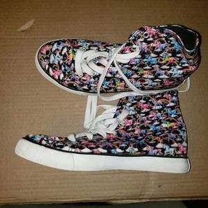Lisa Frank Unicorn Rainbow High Top Shoes